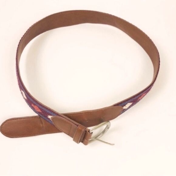 American Eagle Belt Boho Embroidered Size XS - Picture 4 of 5